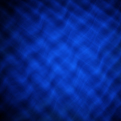 Wave blue deep art decor background