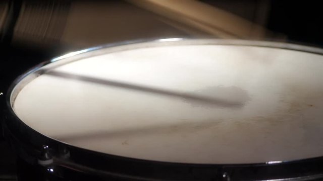 Drummer on Snare Drum