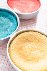 Baking cake