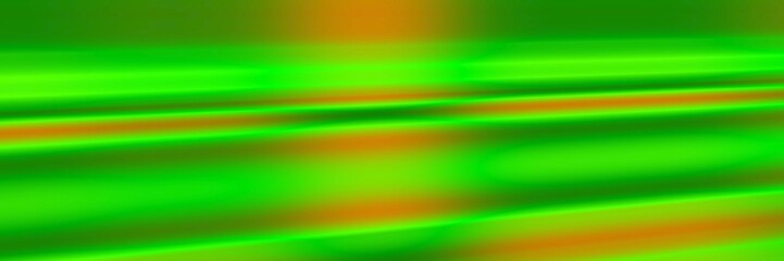 Green line neon light widescreen background