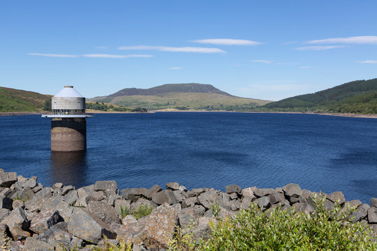 Capel Celyn reservoir, North Wales, UK