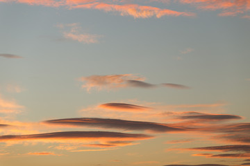 clouds sunset like stripes colors for background