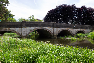 Bridge over river Eye, Mewlton Mowbray, Leicestershire,UK