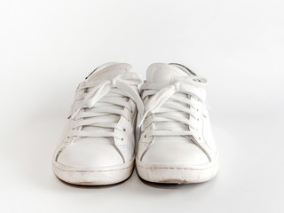 white shoe isolated