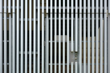 Facility of metal blindfold fence