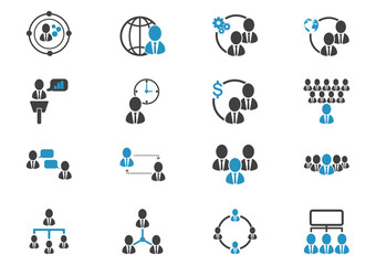 people icon business Vector illustration