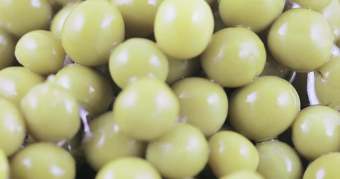 Green peas in bulk