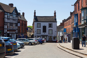 Pretty Ashbourne in Derbyshire, UK