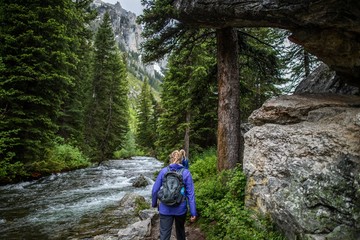 Yellowstone hike 