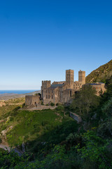 Fototapeta premium Monastery of Sant Pere de Rodes in the municipal area of El Port
