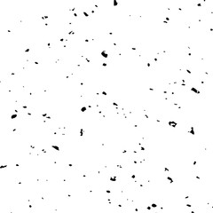 Grunge black and white urban style illustration. Abstract texture crack, lines, points. Dark background monochrome