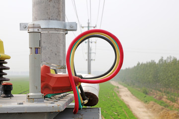 Power equipment outdoors