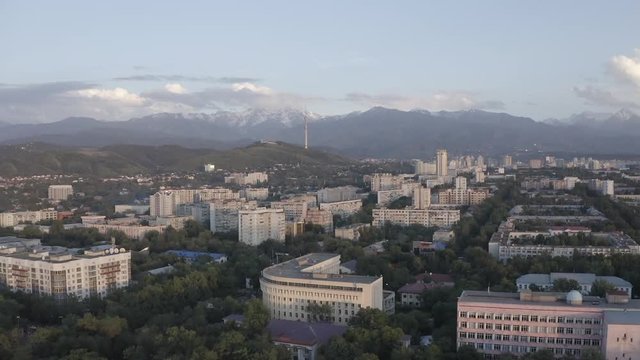 aerial photography, Kazakhstan, Almaty, mavic 2 pro