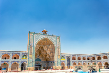 17/05/2019 Isfahan.Isfahan Province.Iran, Courtyard of Isfahan Masjed-e Jameh Mosque, Oldest mosque...