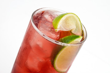 close up of a cocktail drink