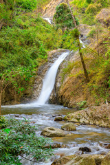 Waterfall in Chae Son National Park, Lampang, Thailand