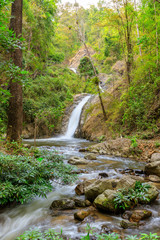 Waterfall in Chae Son National Park, Lampang, Thailand
