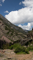 Views from the Million Dollar Highway in Colorado