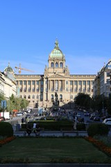Fototapeta premium praha, Národní muzeum, architecture, building, city, landmark, europe, tourism, palace, museum, historic, 
