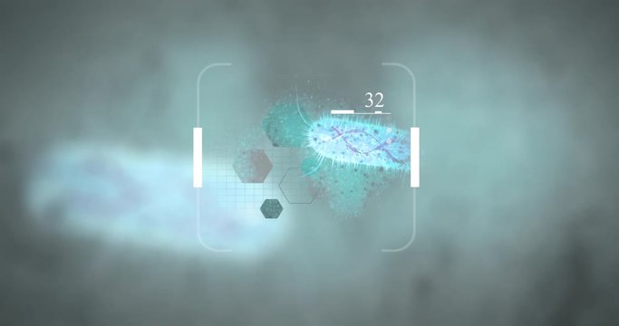 Bacteria search for antibiotics antigen treatment bacterium analysis super bug antibiotics resistance concept 3d rendering  