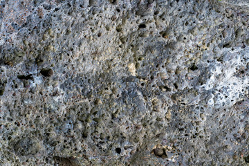 macro photo texture of natural porous stone
