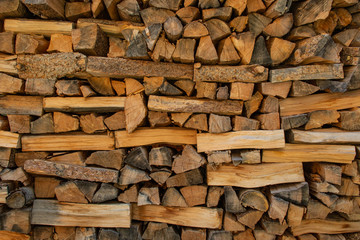 Stacked Firewood Pattern