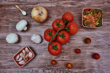  Natural and ecological products typical of the Mediterranean, healthy cooking.