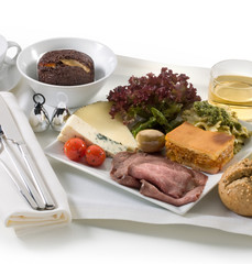 Catering, comer en la oficina. Catering, eating in the office.