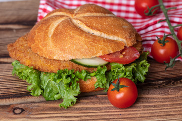 Schnitzelbrötchen