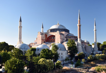 Hagia Sophia in Istanbul Turkey