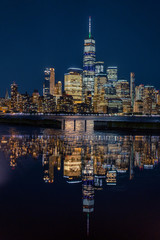 Obraz premium New York skyline at night