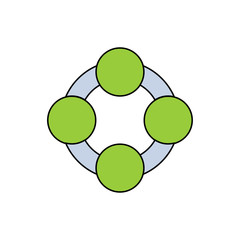 social media vector icon