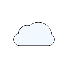 cloud vector icon