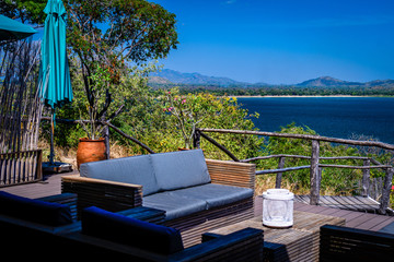 At the Pumulani Lodge