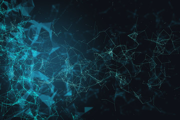 Creative polygonal texture