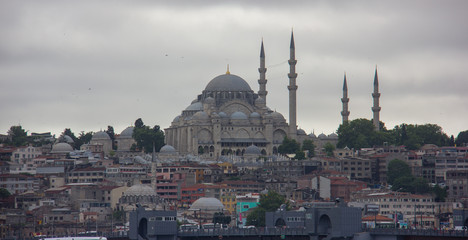 Fototapeta na wymiar The Hagia Sophian in Instanbul, Turkey