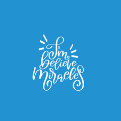 Summer mermaid lettering quote hand drawn poster