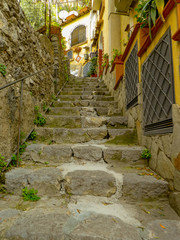 Fototapeta na wymiar Positano Steps 