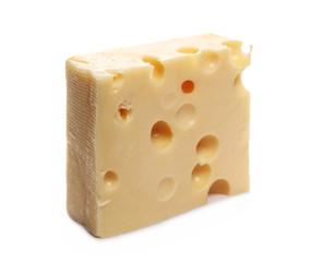 Cheese mazdamer isolated on white background