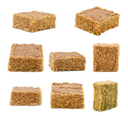 Typical sweets of the party of June called foot boy, sweet of peanut typical of Brazil, state minas gerais.