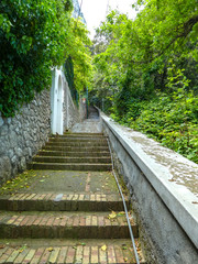 capri stairs green