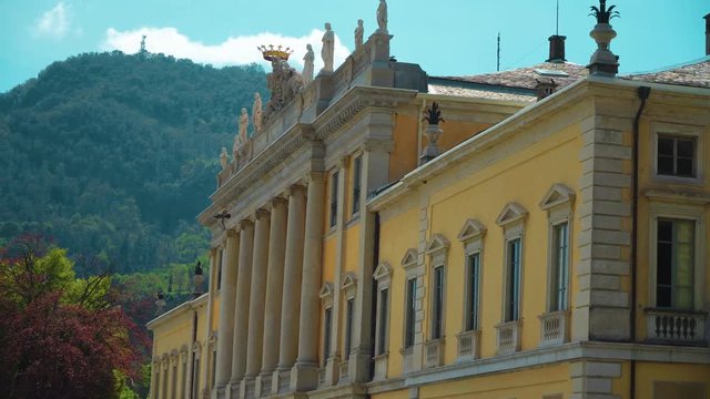 Villa Olmo near the Como lake.