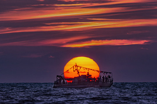 Zach&oacute;d słońca