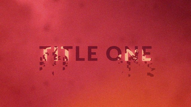 Shattered Title Sequence
