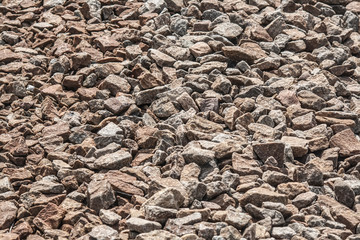 Old stones texture on the ground