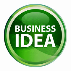 Business Idea Natural Green Round Button