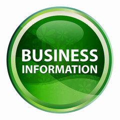 Business Information Natural Green Round Button