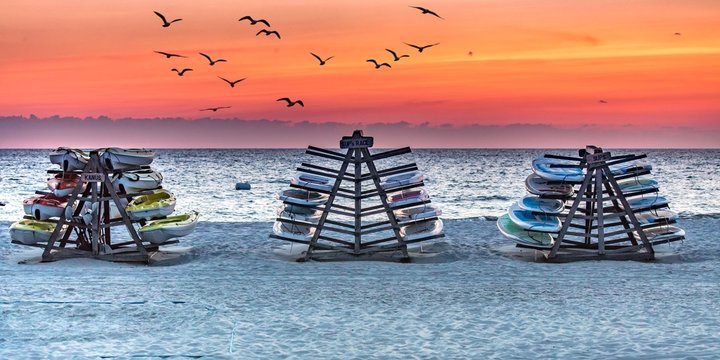 surfen am meer