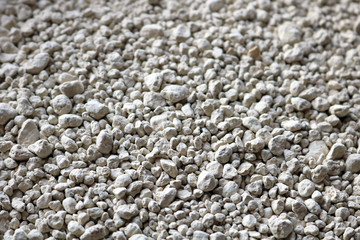 small white stones	