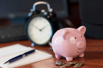 Piggy Bank, Concept of saving	